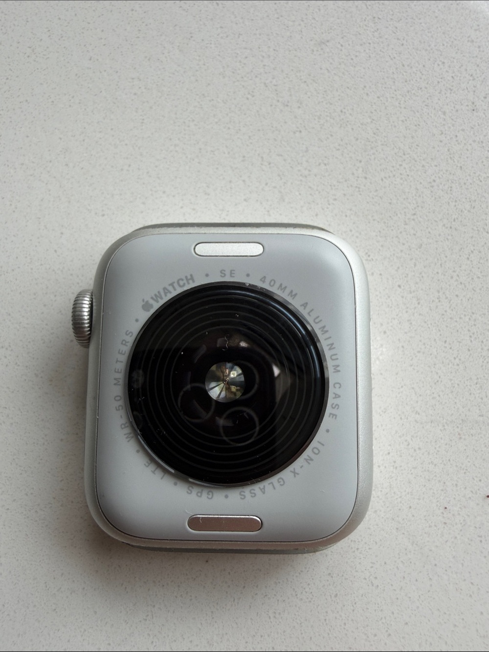 Apple Watch SE 40mm Silver Aluminum Rear Module with WiFi and Cellulat